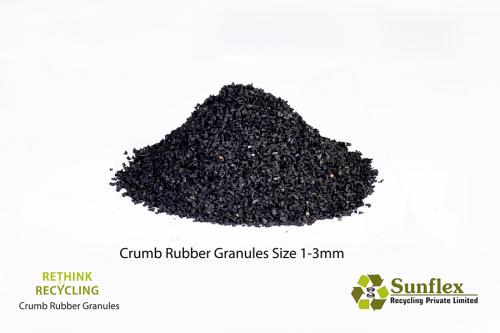 Crumb Rubber Granules Size 1-3mm